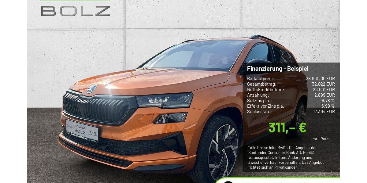 Skoda Karoq 40.655 km 28.990 &euro; Pulheim-Brauweiler 50259
