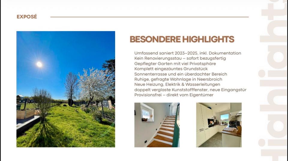 Doppelhaushälfte Korschenbroich - 3.5 Zimmer, 90 m&sup2;, 519.000&euro; | Angebot:26716745